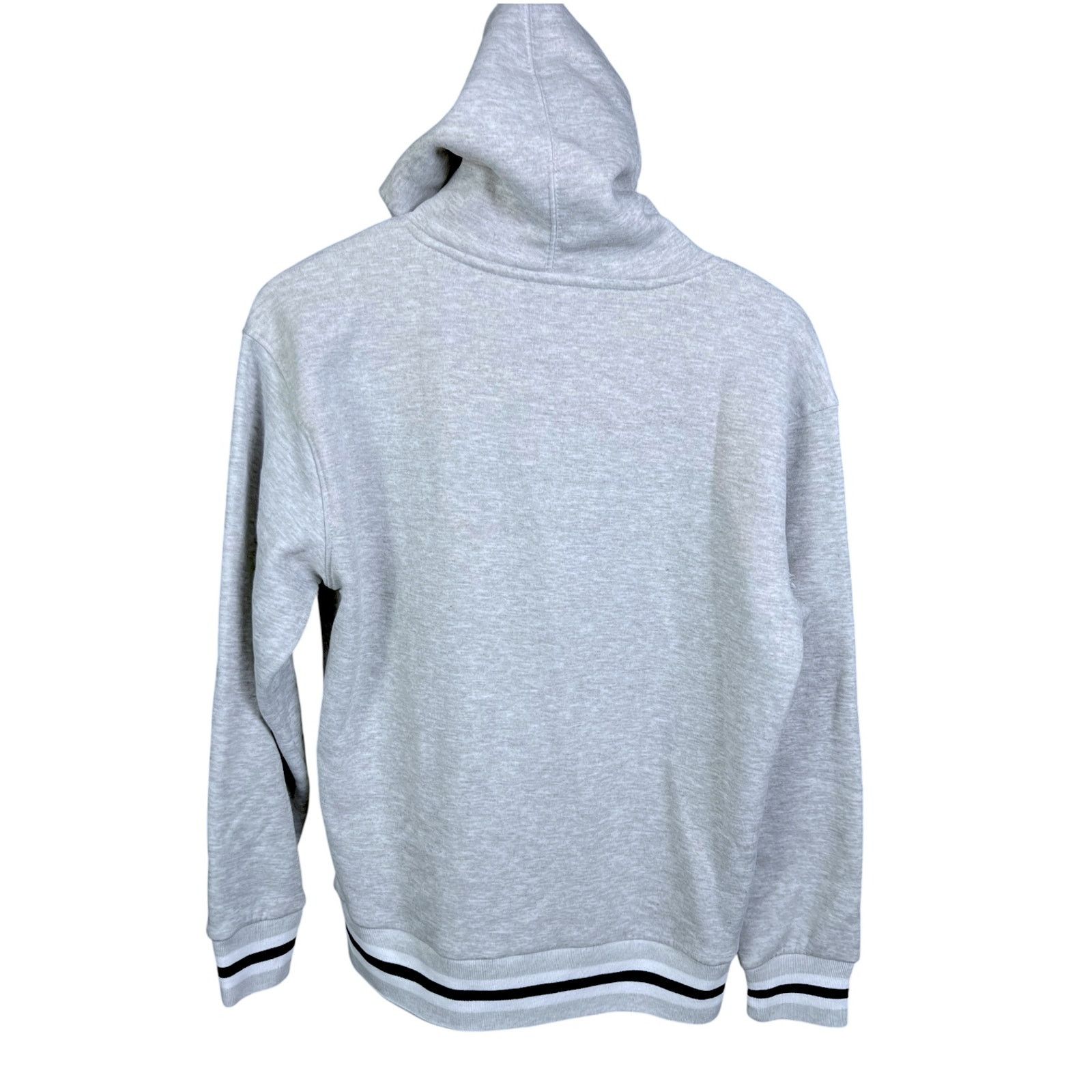 NFL New England Patriots Men's Small Cuffed Gray Hoodie NFL Size US S / EU 44-46 / 1 - 2 Thumbnail