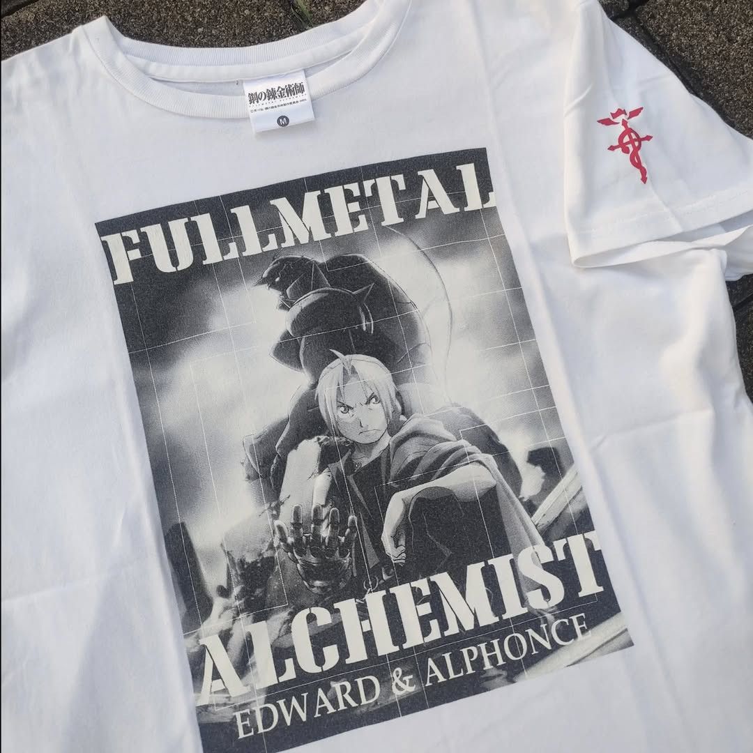 Anime Vintage Fullmetal Alchemist Rare Tshirt Size US M / EU 48-50 / 2 - 1 Thumbnail