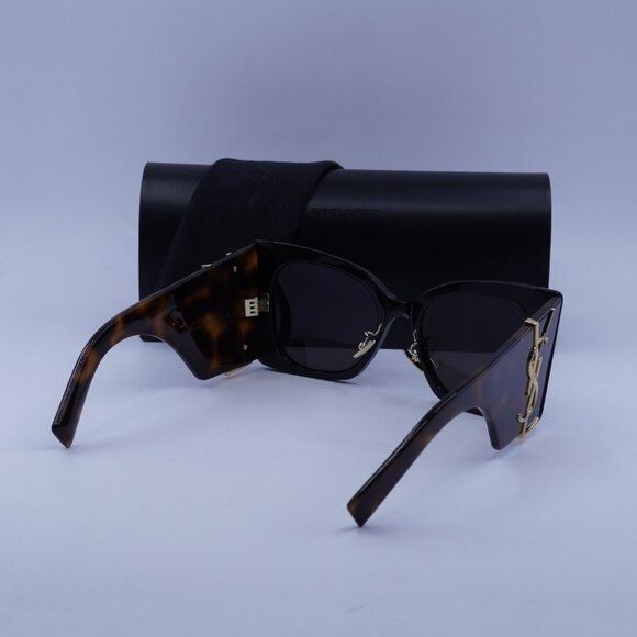 Saint Laurent Paris Saint Laurent SLM119/F BLAZE 003 Sunglasses Havana Frame Size ONE SIZE - 10 Thumbnail