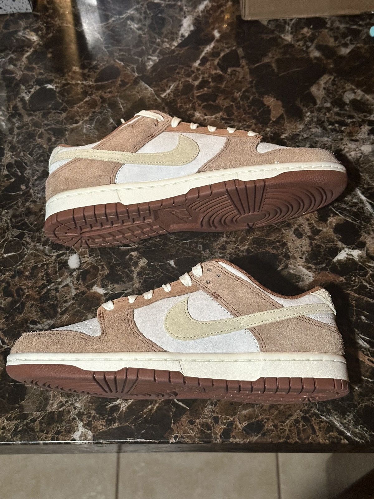 image of Size 8.5 - Nike Dunk Low Premium Medium Curry New Ships Fast Shoes in Brown, Men's