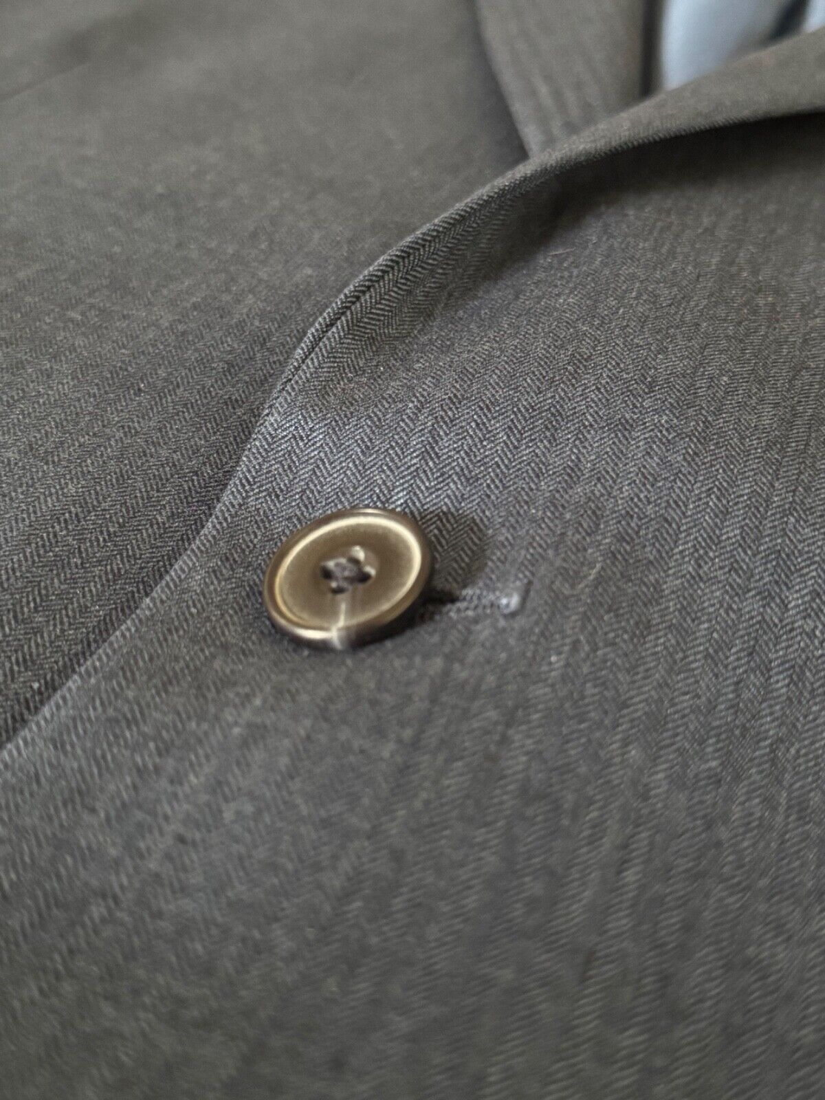 Jos. A. Bank Jos A Bank 1905 Mens 42R Slim Blue Wool Jacket Sport Coat Size 42R - 11 Thumbnail