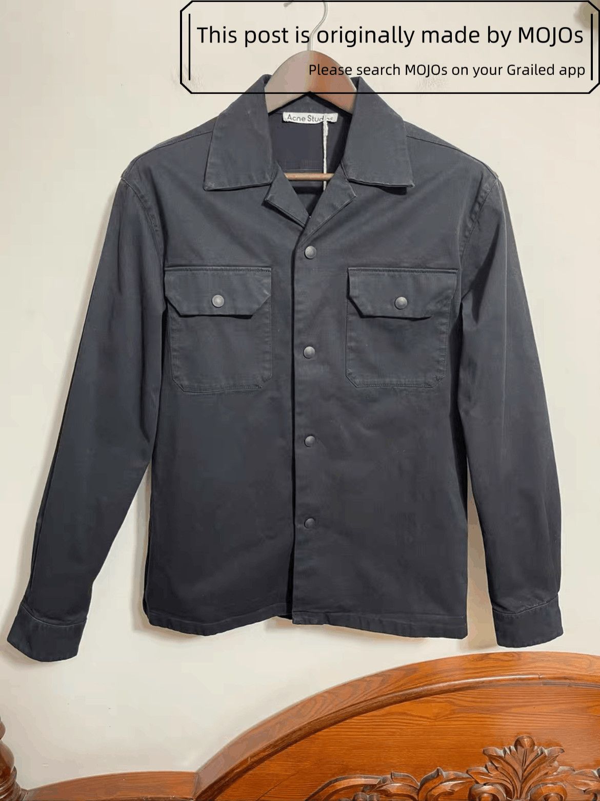 Acne Studios Sz 44 Acne Studios Hunting Shit Jacket Size US S / EU 44-46 / 1 - 1 Thumbnail