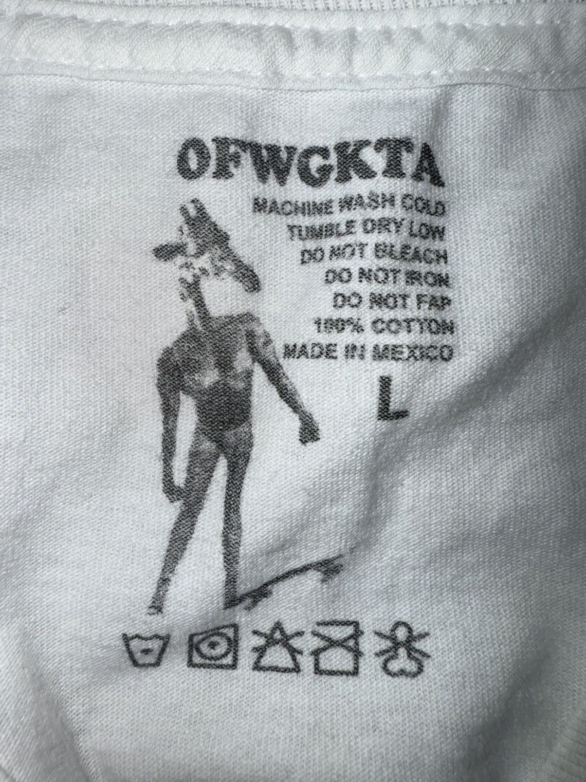 Golf Wang - 2012 Odd Future Tape Volume 2 Album Release Tee Size US L / EU 52-54 / 3 - 3 Thumbnail