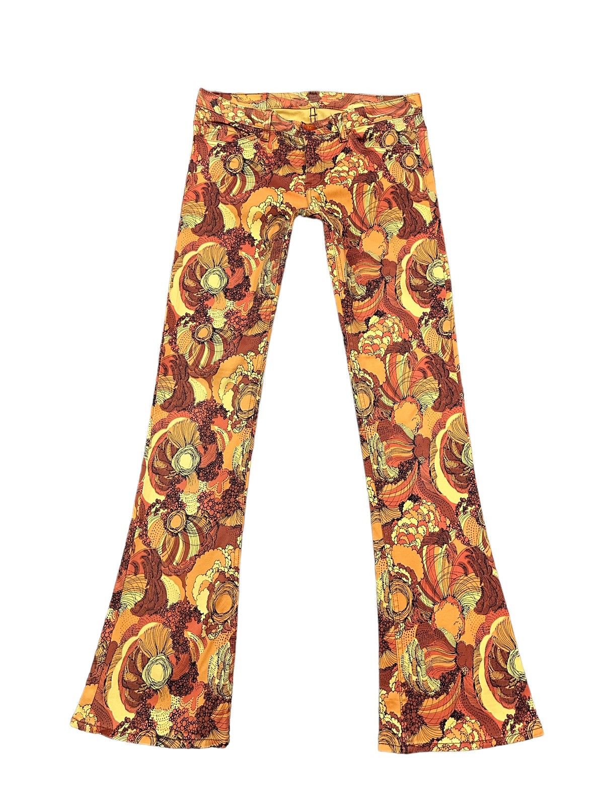 image of Hysteric Glamour Flare Overprint Pant in Mix, Women's (Size 29)