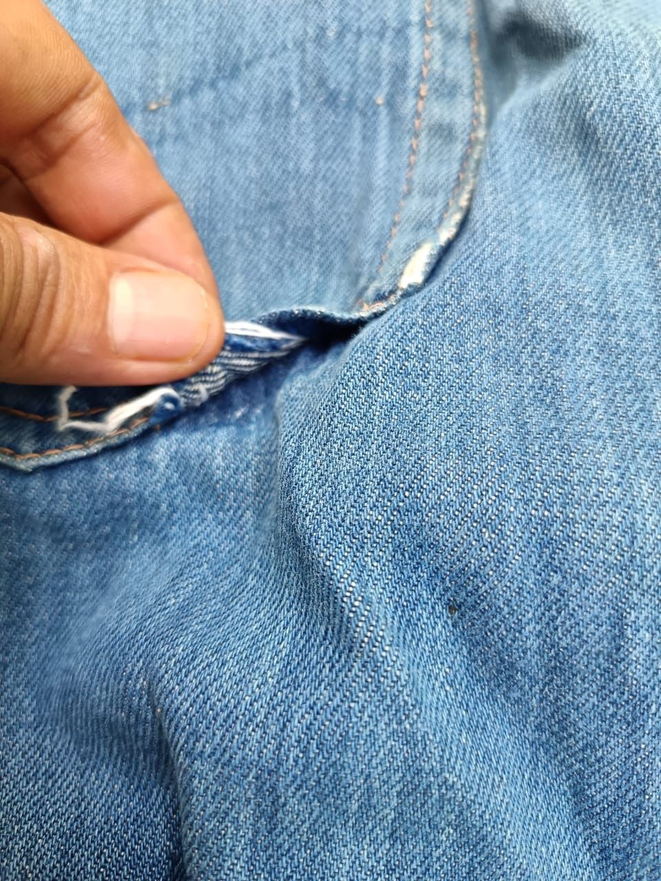 Vintage Rare vintage 70s Cisco salvage boot cut flare jeans Size US 31 - 8 Thumbnail