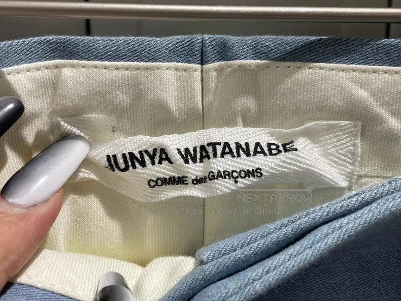 Junya Watanabe Junya Watanabe size S Straight-leg slightly flared pants Size 23" - 6 Thumbnail