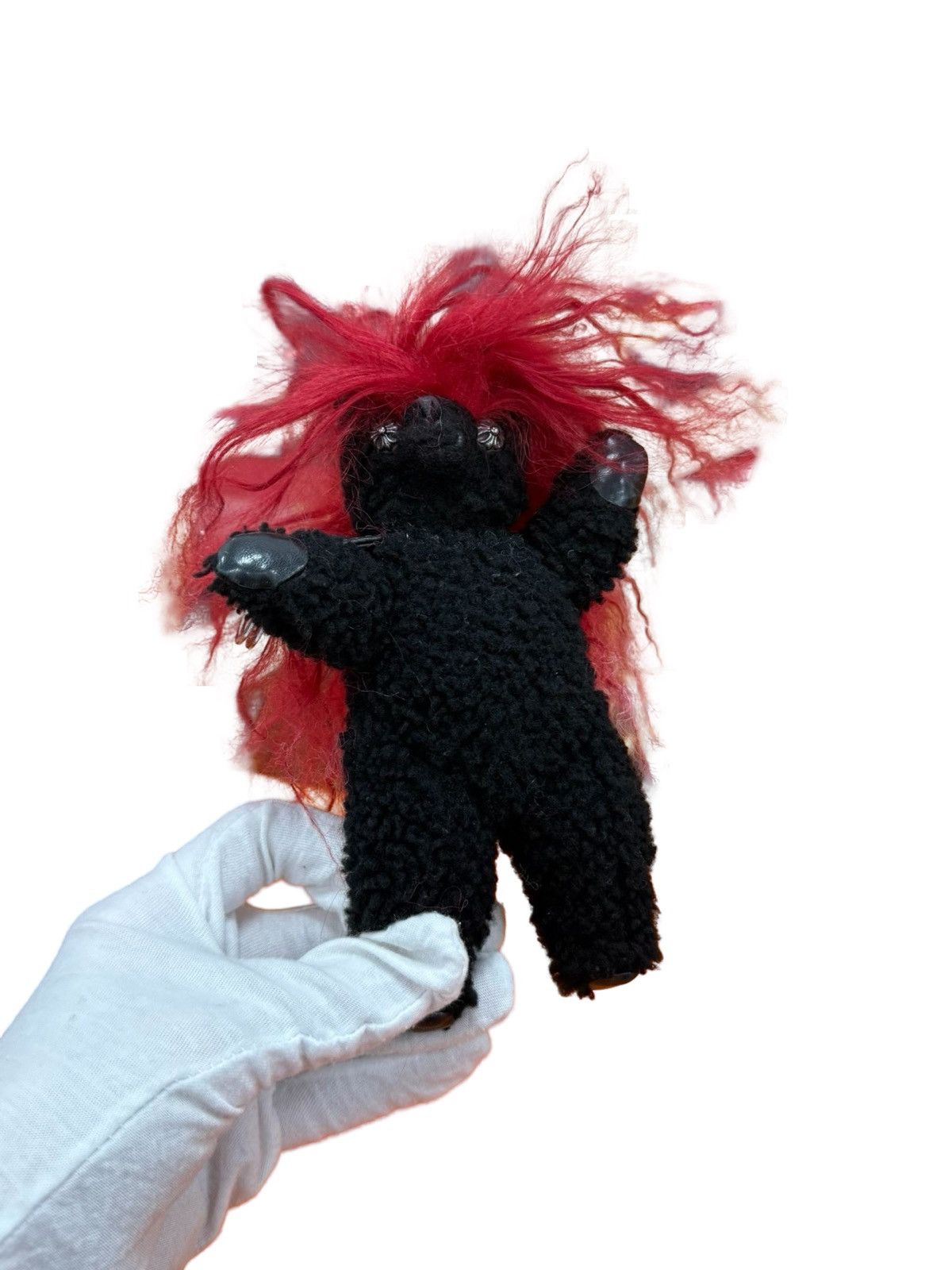 Chrome Hearts Red hair teddy bear doll Size ONE SIZE - 2 Thumbnail