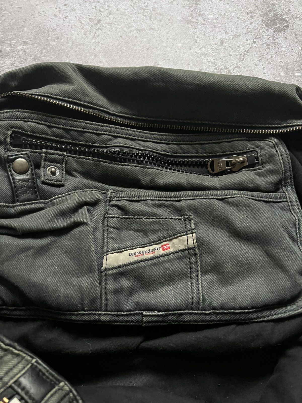 Diesel × Vintage Vintage Diesel Washed Denim Bag Size ONE SIZE - 11 Thumbnail
