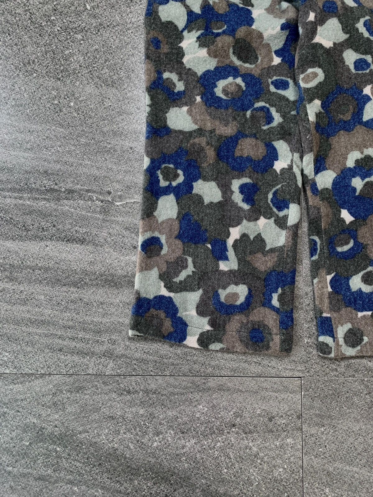 Yohji Yamamoto FREE TAX! Flowery Camo Cropped Pants - 29” Size US 29 - 4 Thumbnail