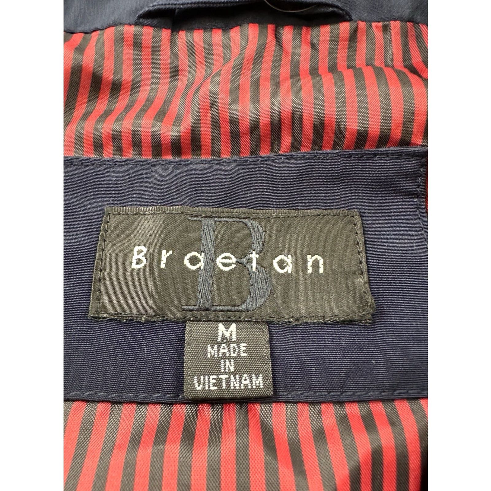 Vintage Braetan Jacket Womens M Red Hooded Full Zip Coat Removable Hood Pockets Basic Jacket Size M / US 6-8 / IT 42-44 - 4 Thumbnail