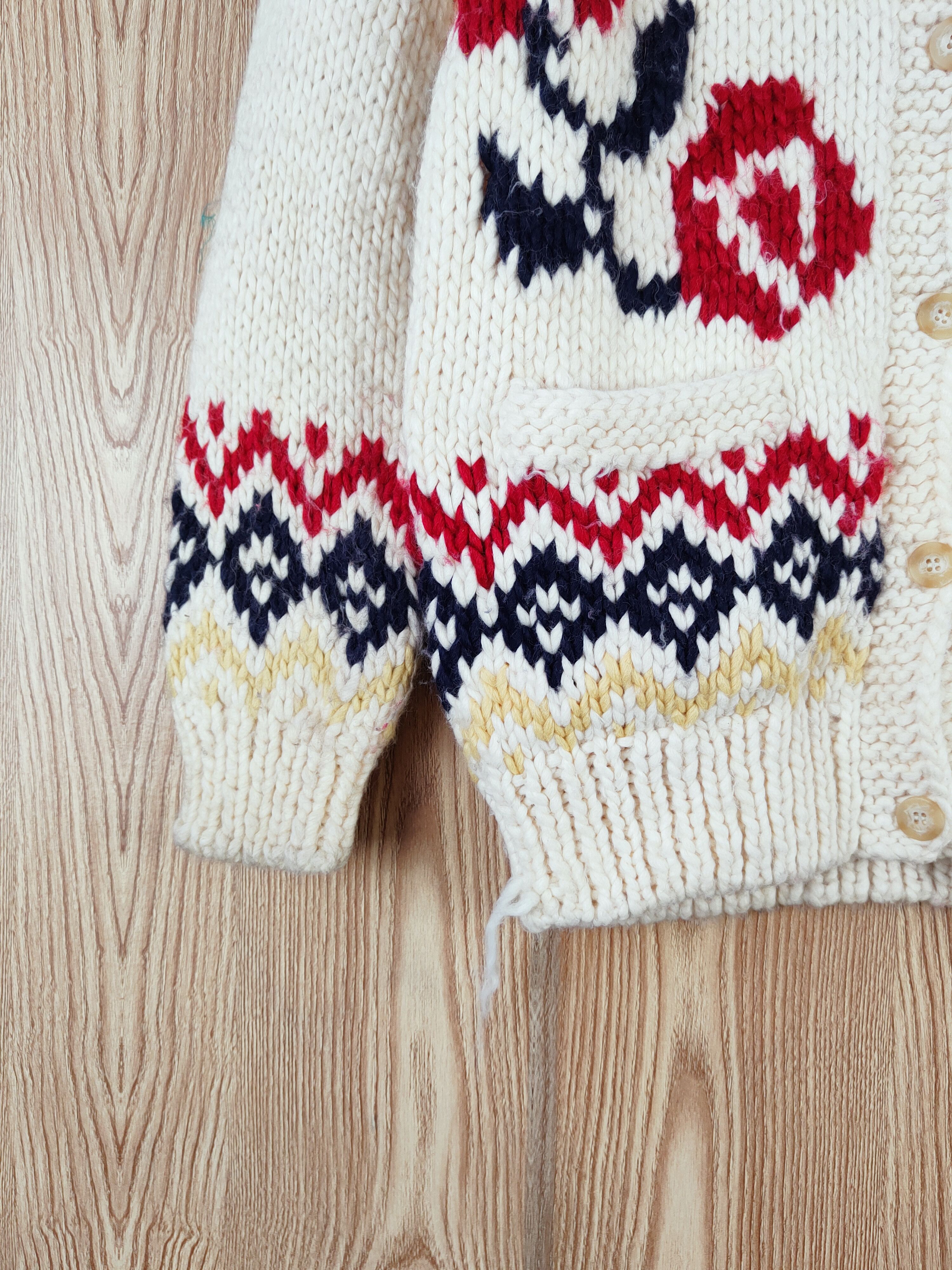 Japanese Brand Mamaikuko de Paris Cream Knitwear Cardigan #W583 Size M / US 6-8 / IT 42-44 - 5 Thumbnail