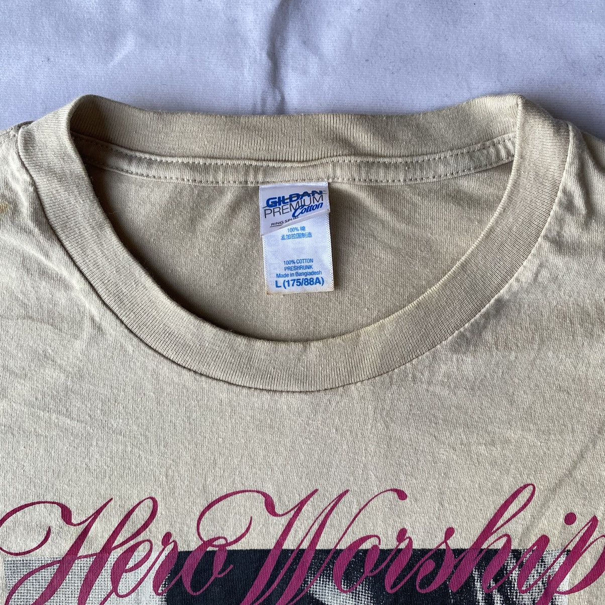 If Six Was Nine × Japanese Brand × Vintage Vintage Hero Worship Meditate Graphic Short Sleeve Tees Size US L / EU 52-54 / 3 - 5 Thumbnail