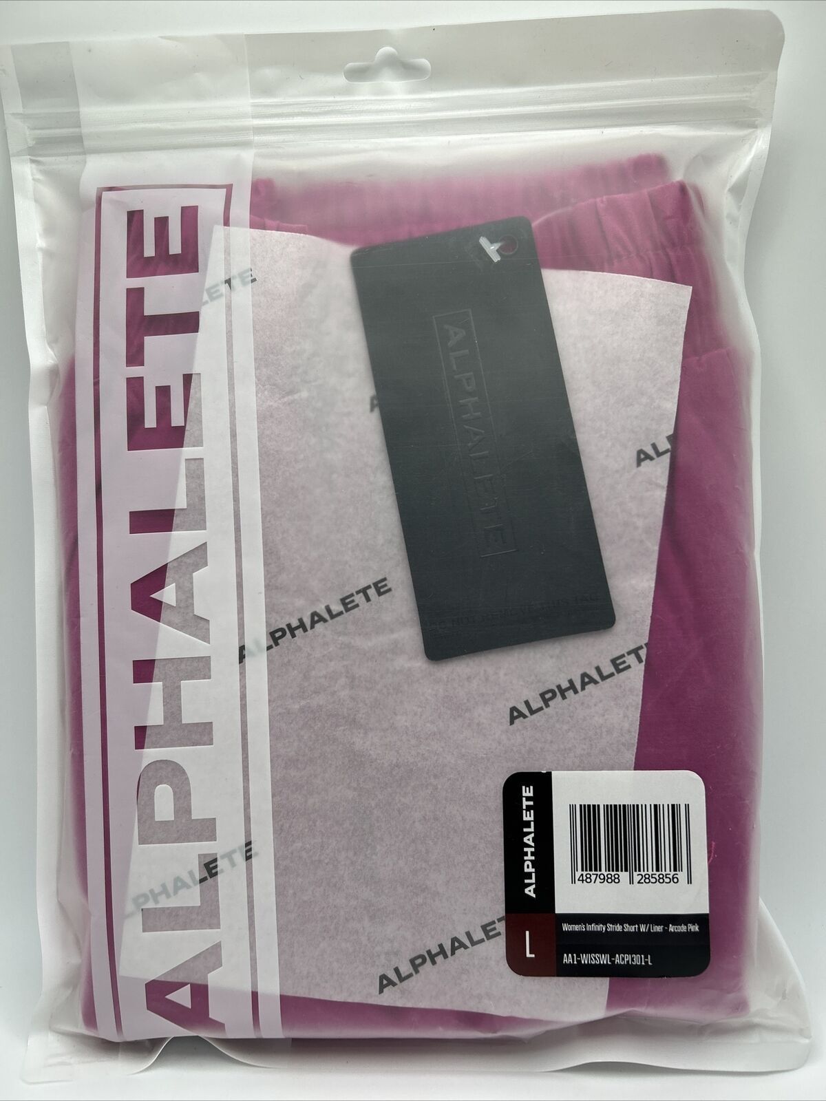Alphalete Athletics NWT Alphalete Women's Infinity Stride Short w Liner - L - A Size 34" / US 12 / IT 48 - 3 Thumbnail
