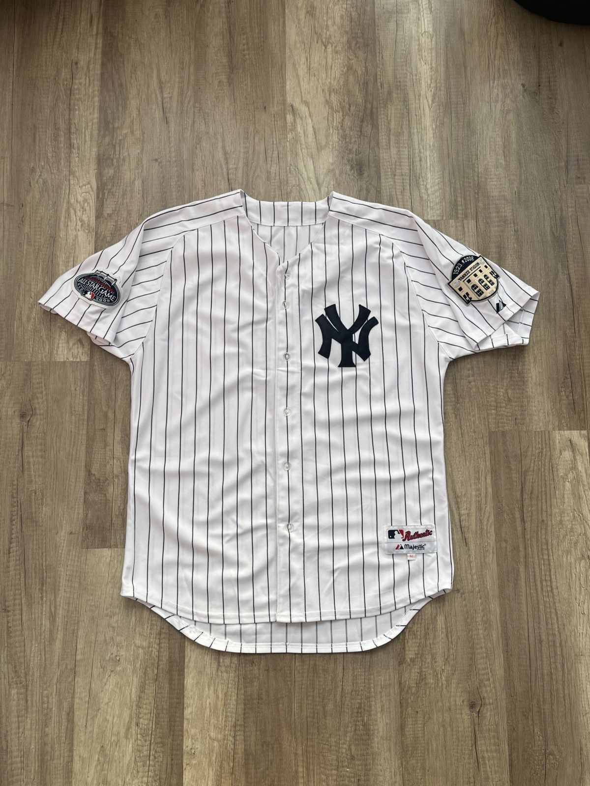 Majestic × Vintage Vintage MLB New York Yankees All Star Game Jersey Size 52 Size US L / EU 52-54 / 3 - 1 Thumbnail