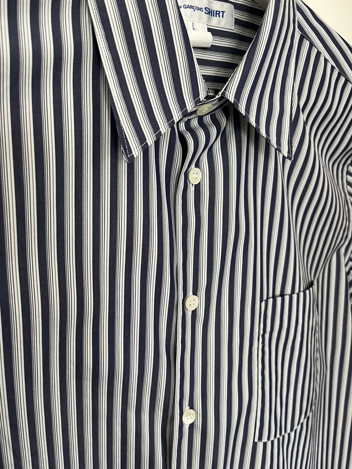 Comme des Garcons SHIRT Comme des garçons SHIRT wide fit shirt Size US L / EU 52-54 / 3 - 2 Thumbnail