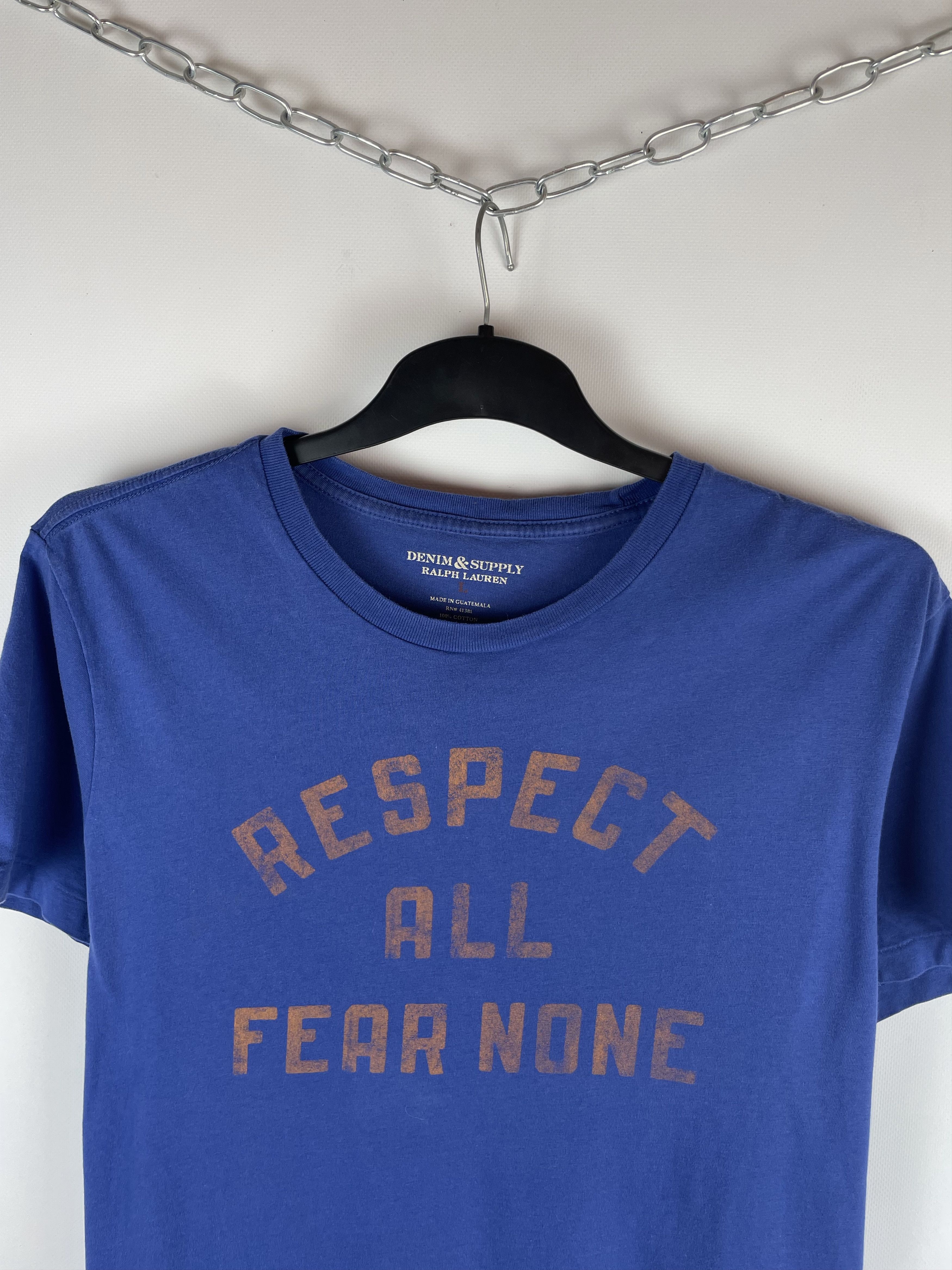 Denim & Supply Ralph Lauren × Polo Ralph Lauren × Vintage Denim And Supply Ralph Lauren Mens T-Shirt Tee Size US L / EU 52-54 / 3 - 3 Thumbnail