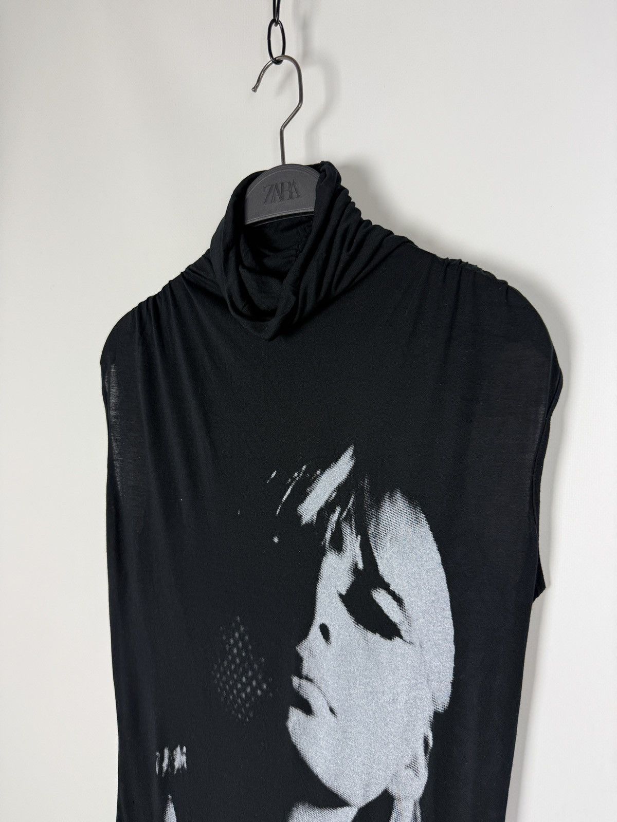 Pepe Jeans Pepe Jeans x Andy Warhol Portrait Black Turtleneck Dress S Size S / US 4 / IT 40 - 4 Thumbnail
