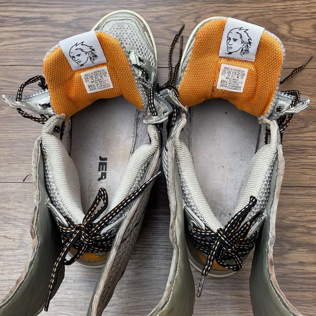 Adidas × Jeremy Scott Adidas x Jeremy Scott Wings 2.0 'Metallic Silver’ Size US 10.5 / EU 43-44 - 10 Thumbnail