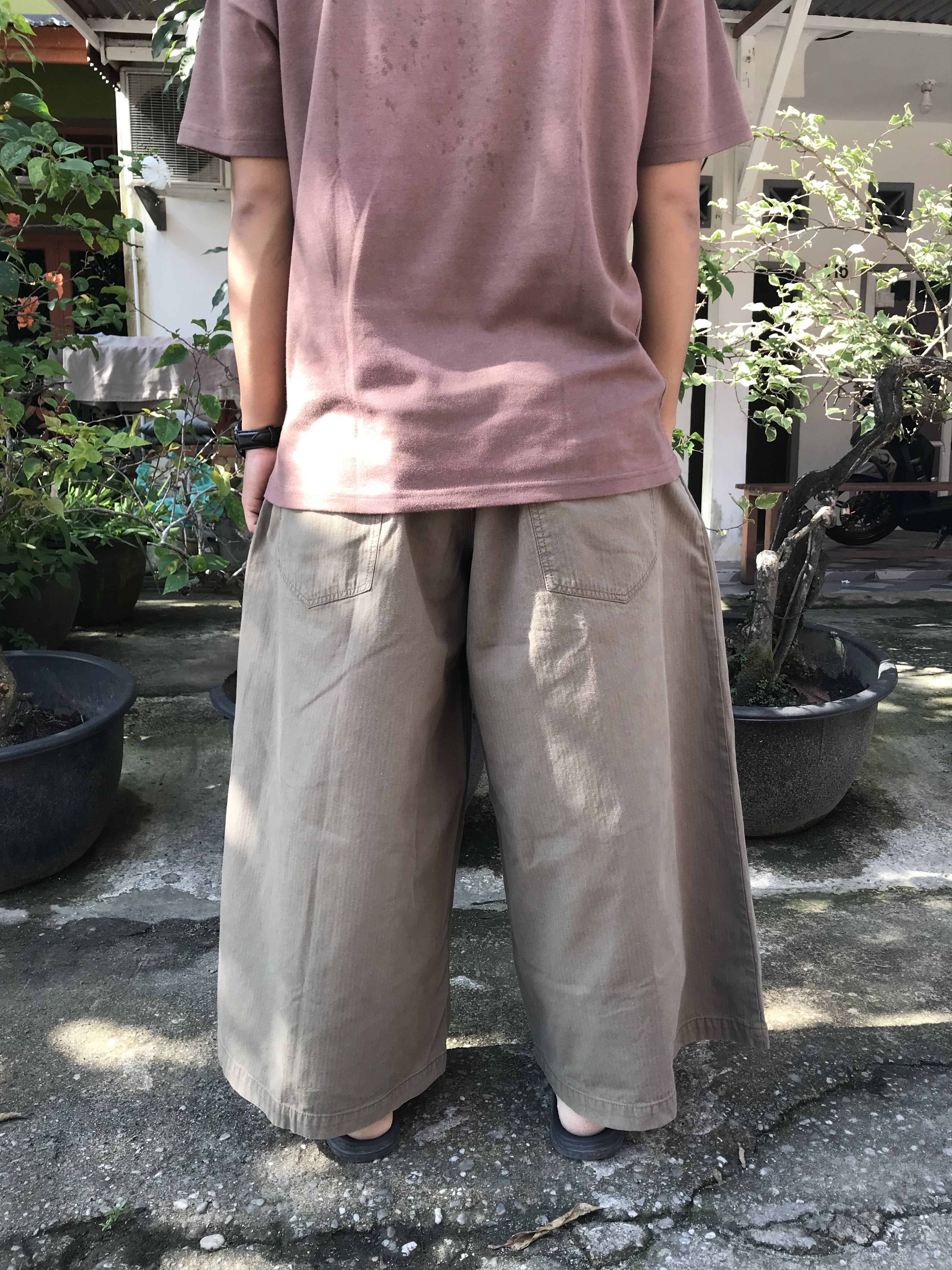 Y's × Y's for Men × Yohji Yamamoto Vintage Yohji Yamamoto Hakama Pants Size US 29 - 7 Thumbnail