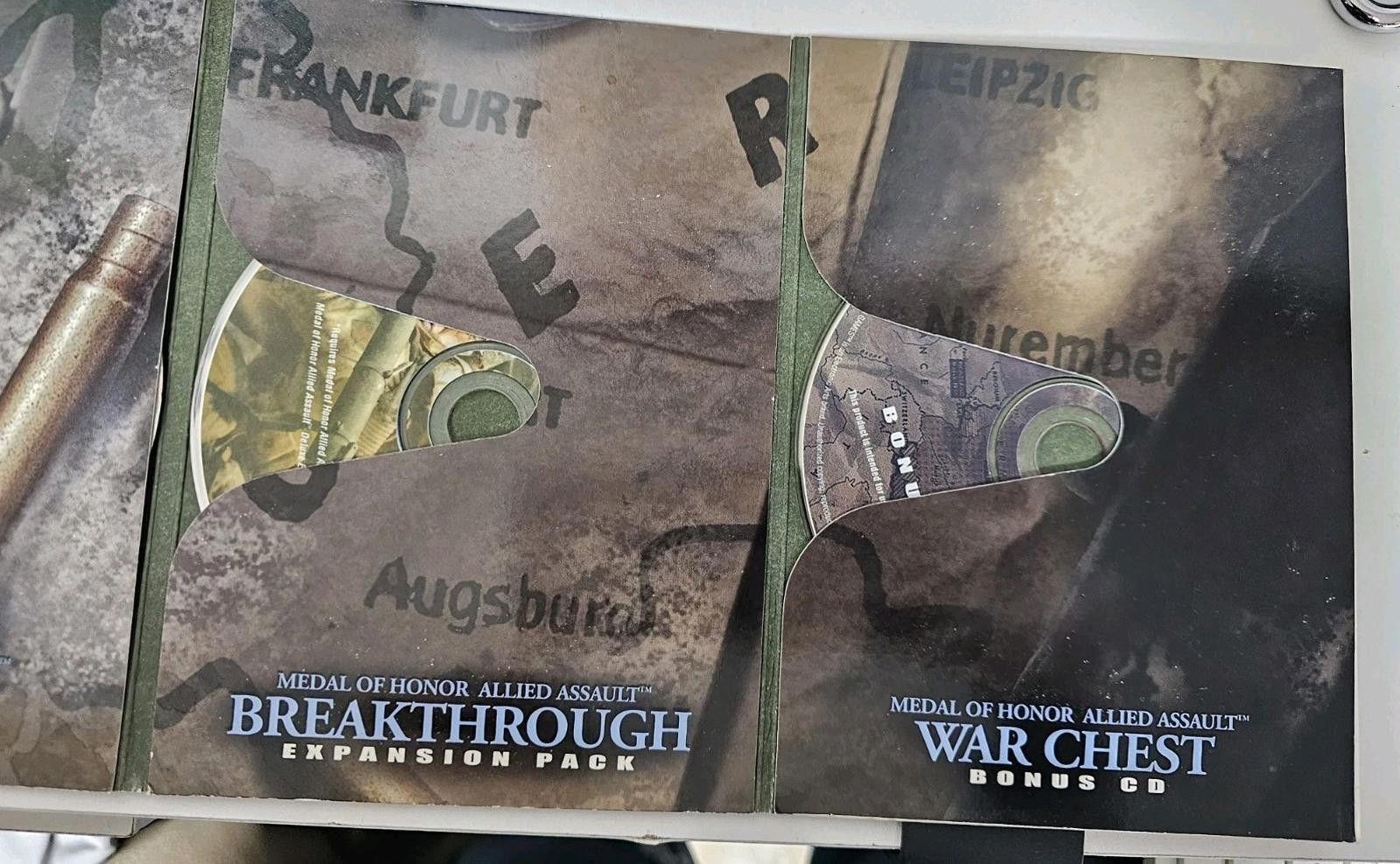 Other Medal Honor Allied Assault War Chest 5xCD Book PC Window Size ONE SIZE - 4 Thumbnail