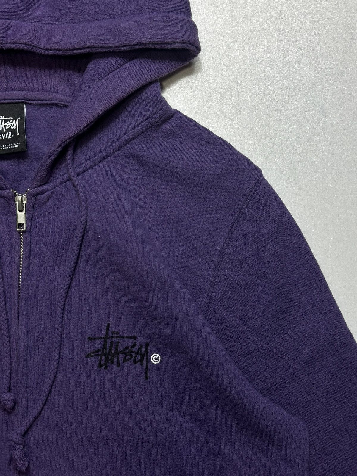 Stussy Vintage Stussy Zip Hoodie Size US S / EU 44-46 / 1 - 4 Thumbnail