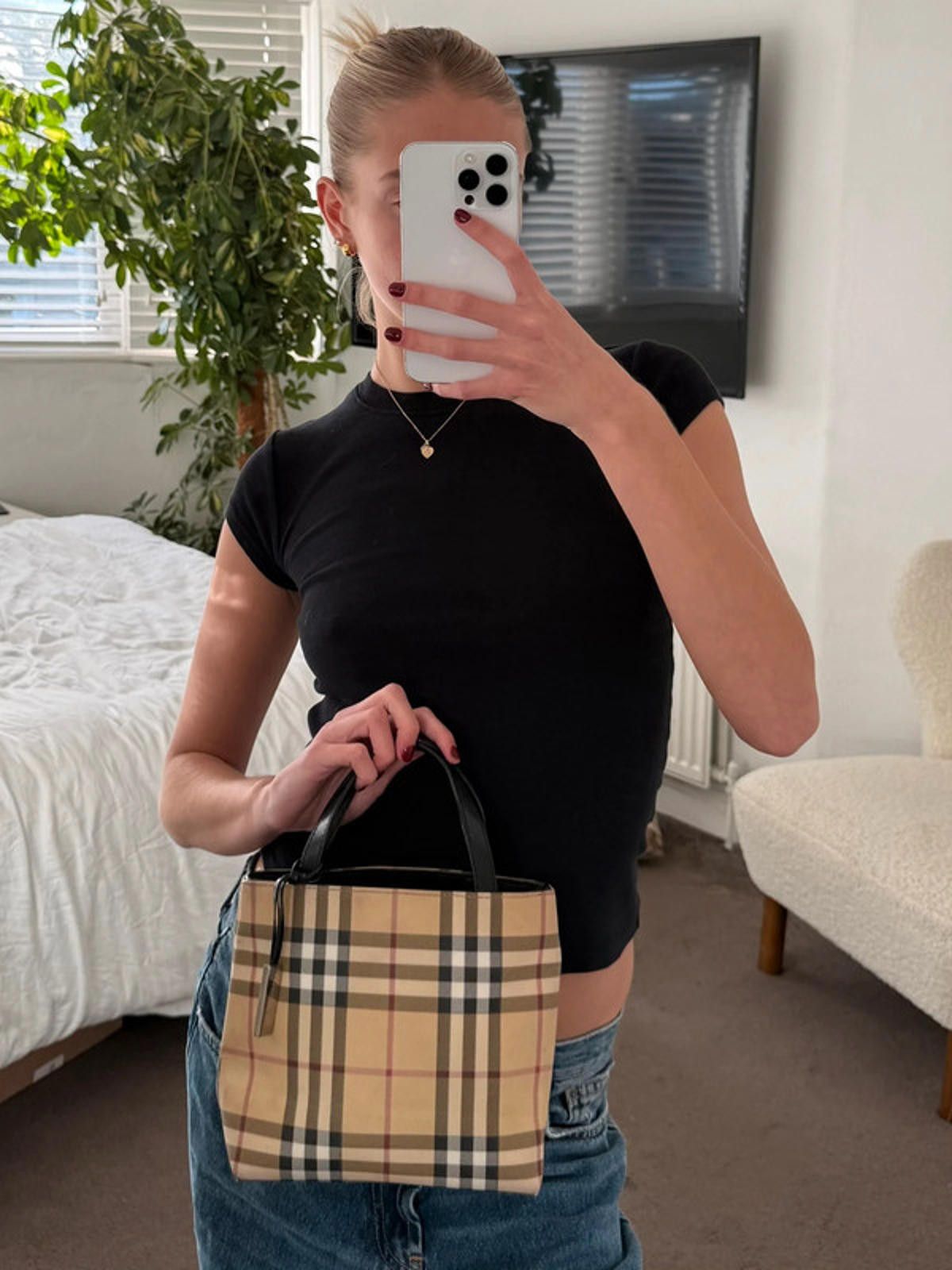 Burberry Burberry Nova Check Mini Tote Size ONE SIZE - 6 Thumbnail