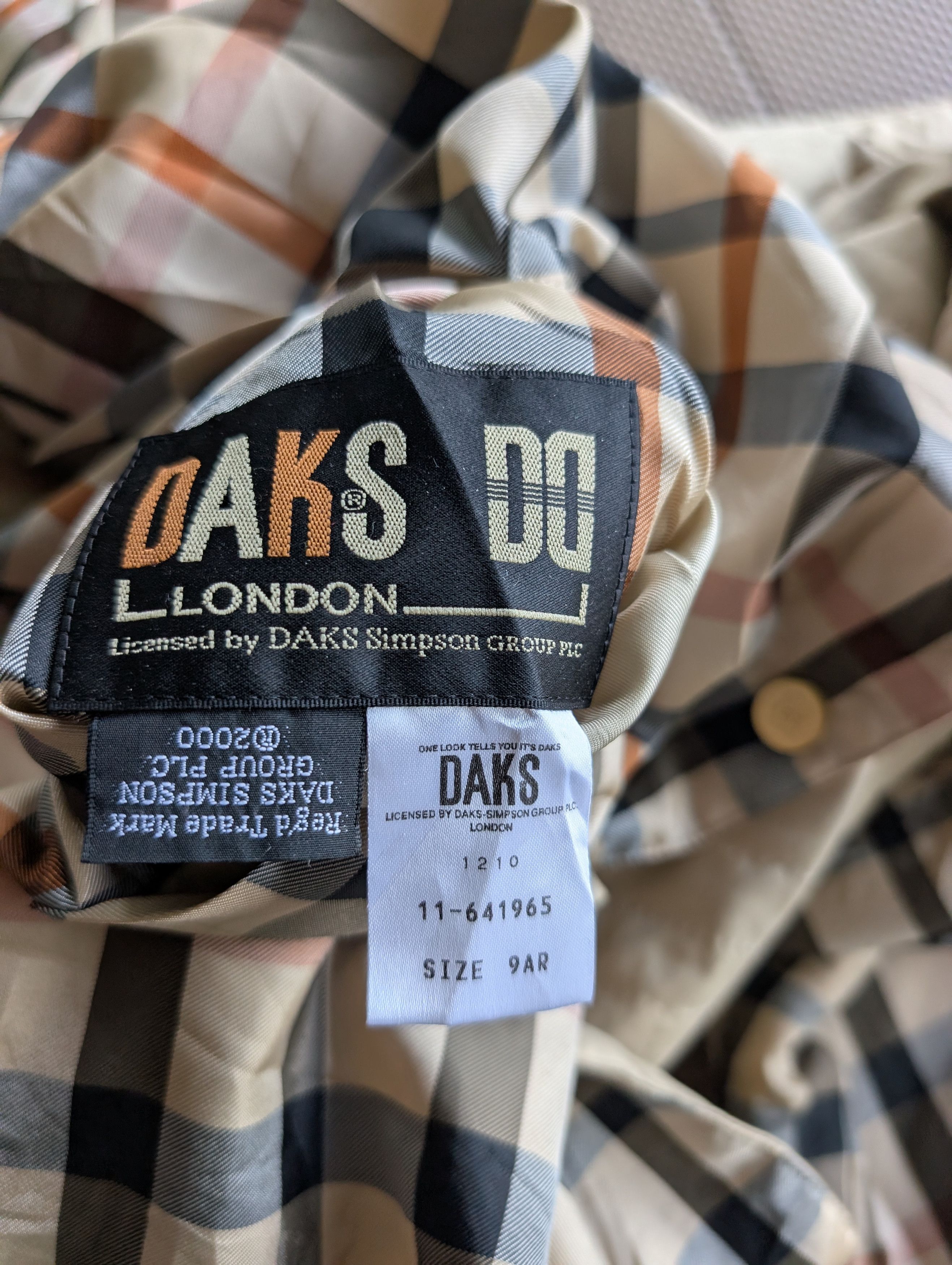 DAKS Vintage Daks London Checkered Reversible JacketBlazer Size M / US 6-8 / IT 42-44 - 11 Thumbnail
