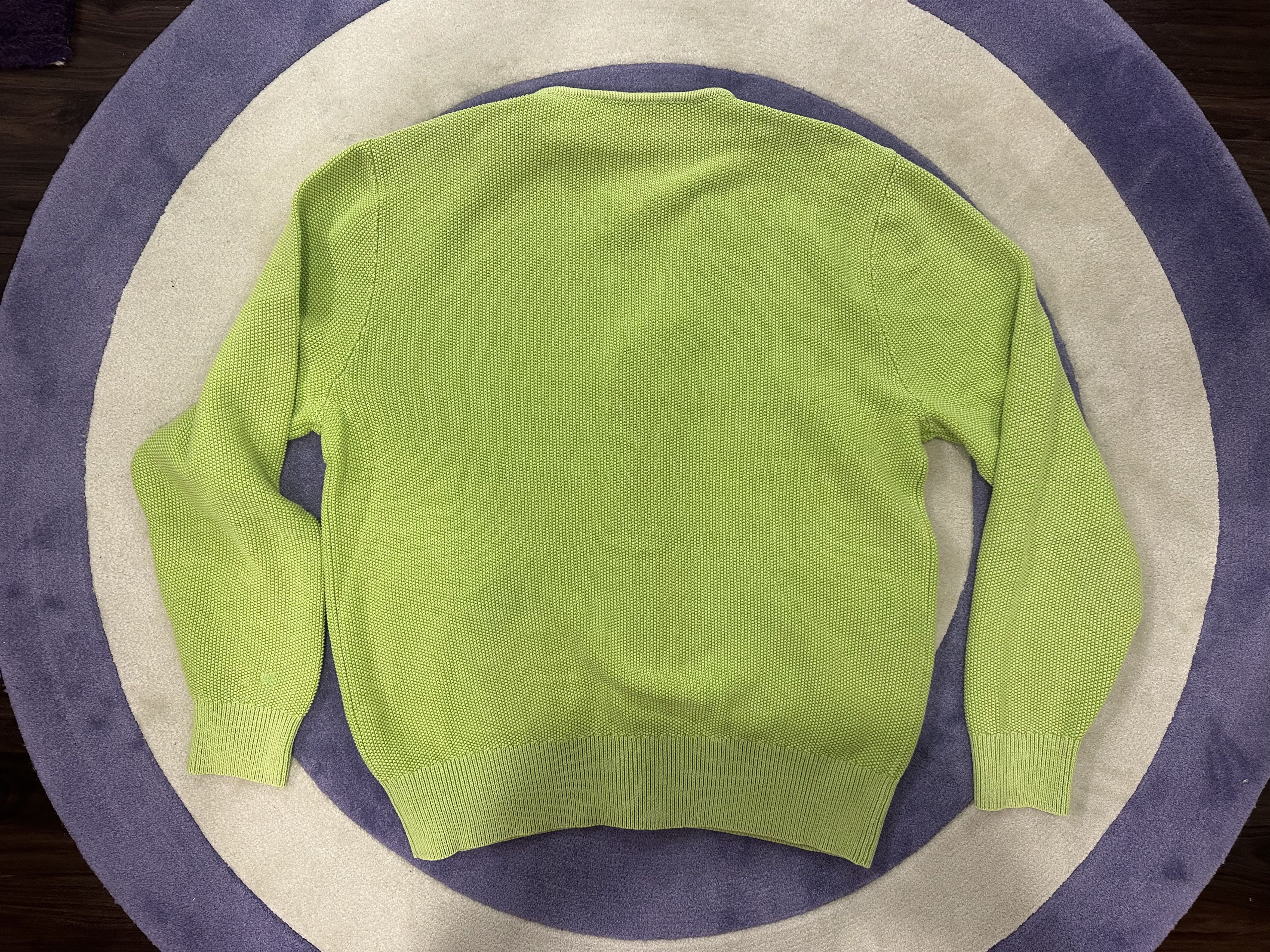 Aime Leon Dore ALD Aime Leon Dore Cardigan Knit Sweater Green Size US M / EU 48-50 / 2 - 8 Thumbnail
