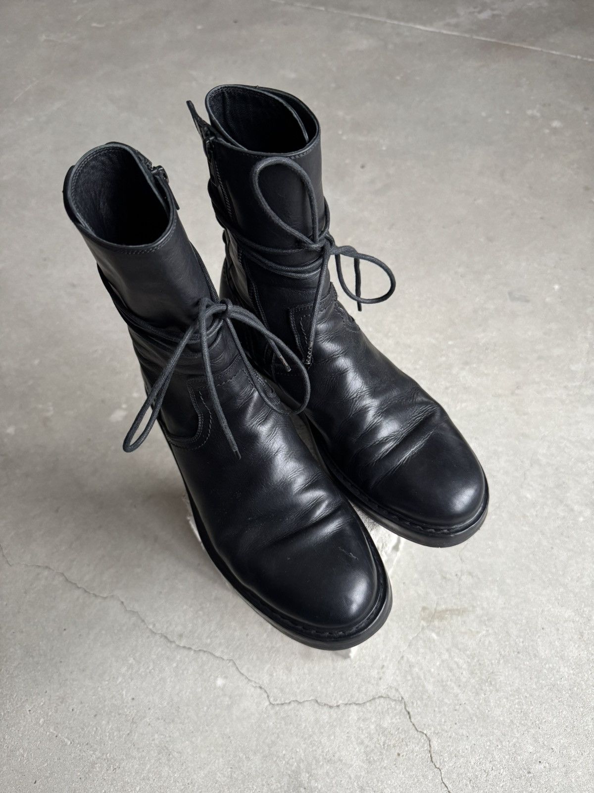 Ann Demeulemeester Backlace Boots Victor