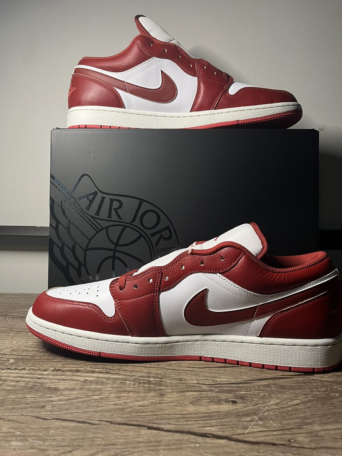 Nike Jordan 1 Dune Red Low Size US 15 / EU 48 - 2 Thumbnail