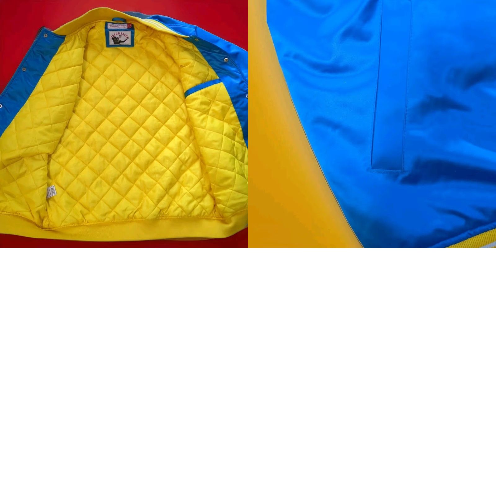 Mitchell & Ness Mitchell & Ness Los Angeles Chargers Throwback Jacket L Varsity Jacket Blue NFL Retro Football Men Chest 46" Logo Pockets Band Collar Button Coat Size US L / EU 52-54 / 3 - 9 Thumbnail