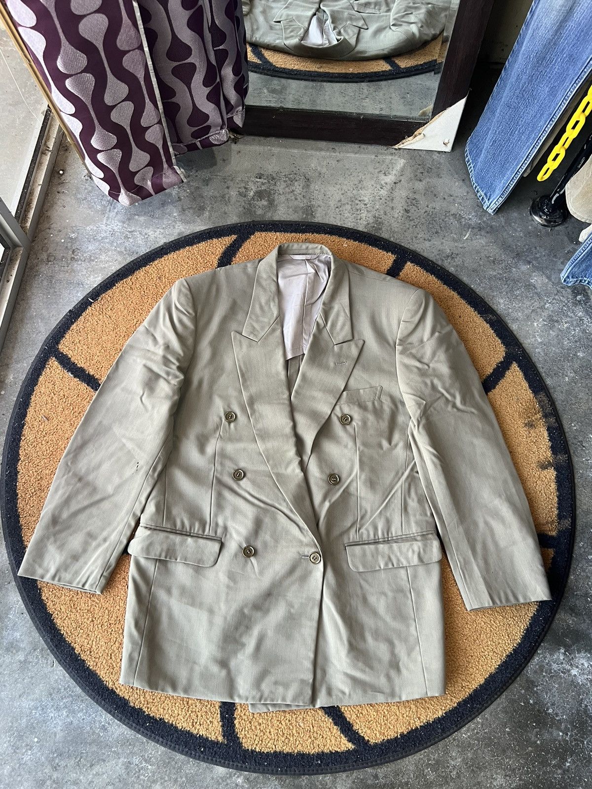 憧れの Homme Dior Dior FW07 Grailed | blazer lapel peak button one ジャケット・アウター