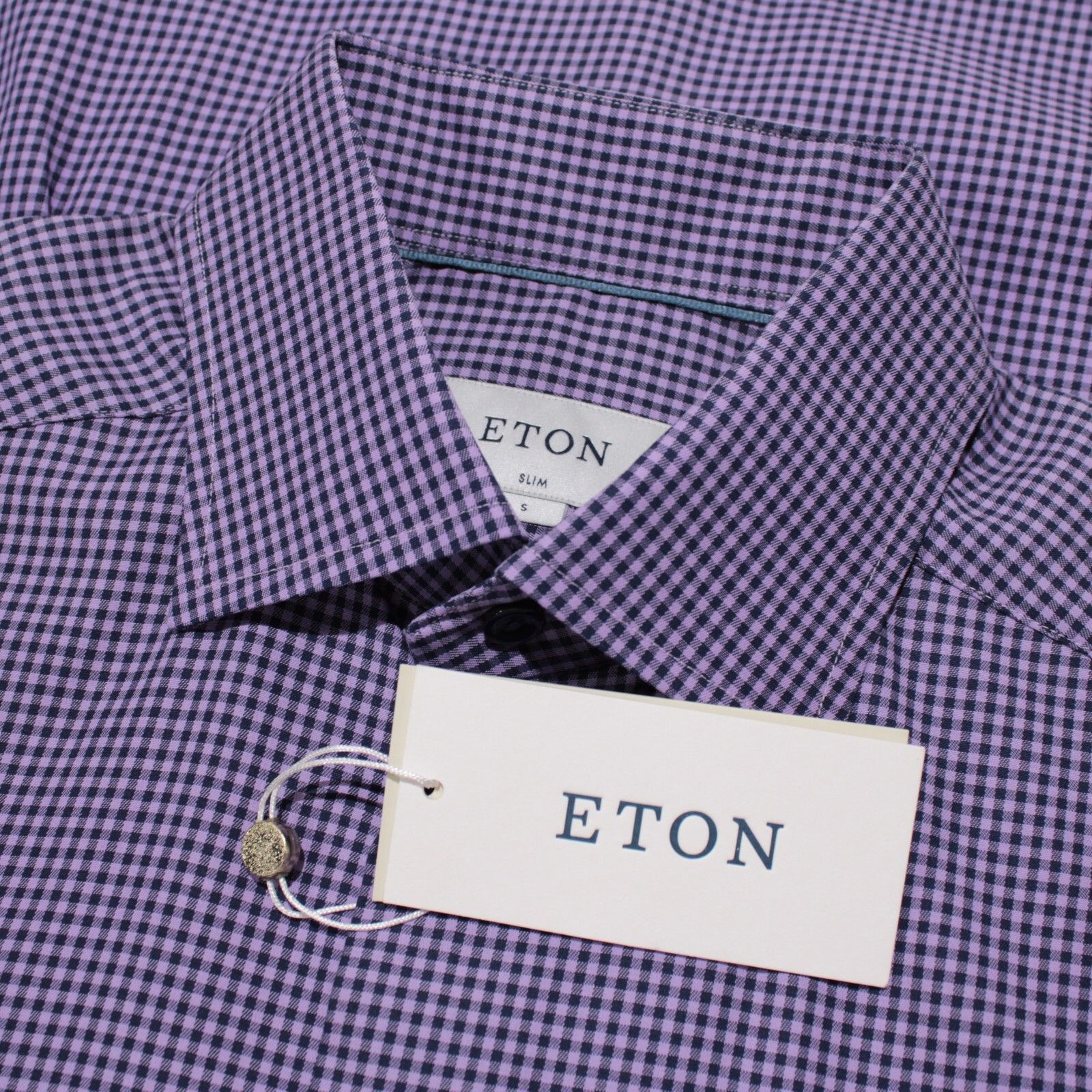 Eton Eton New with tags Shirt Size S US In Purple Size US S / EU 44-46 / 1 - 1 Thumbnail