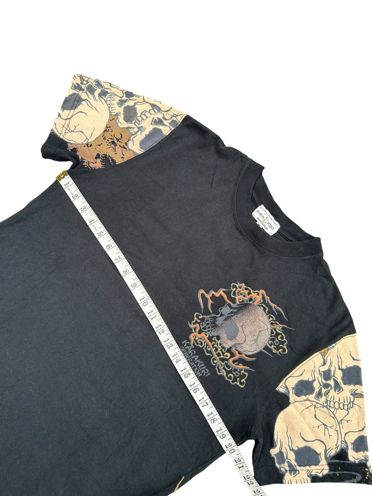 Kapital Karakuri Tamashii Skull Japanese Vintage Shirt Size US M / EU 48-50 / 2 - 14 Thumbnail