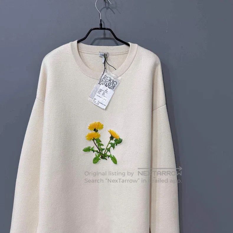 Loewe Loewe Fashion Flower Knit Cloak Sweater Size S / US 4 / IT 40 - 2 Thumbnail