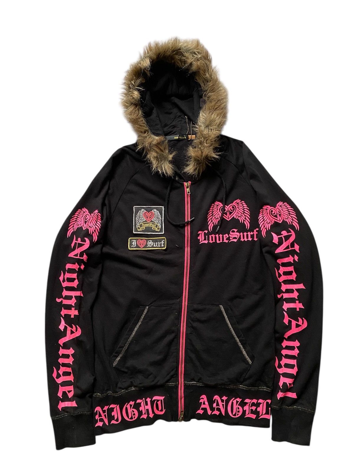 Japanese Brand Dal Fellow Fur Design Hoodie Size US M / EU 48-50 / 2 - 1 Thumbnail