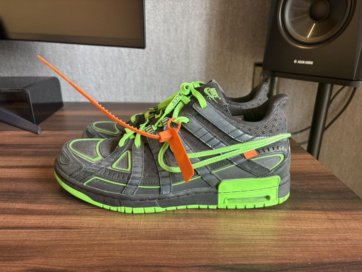 Off-White x Air Rubber Dunk 'Green Strike'