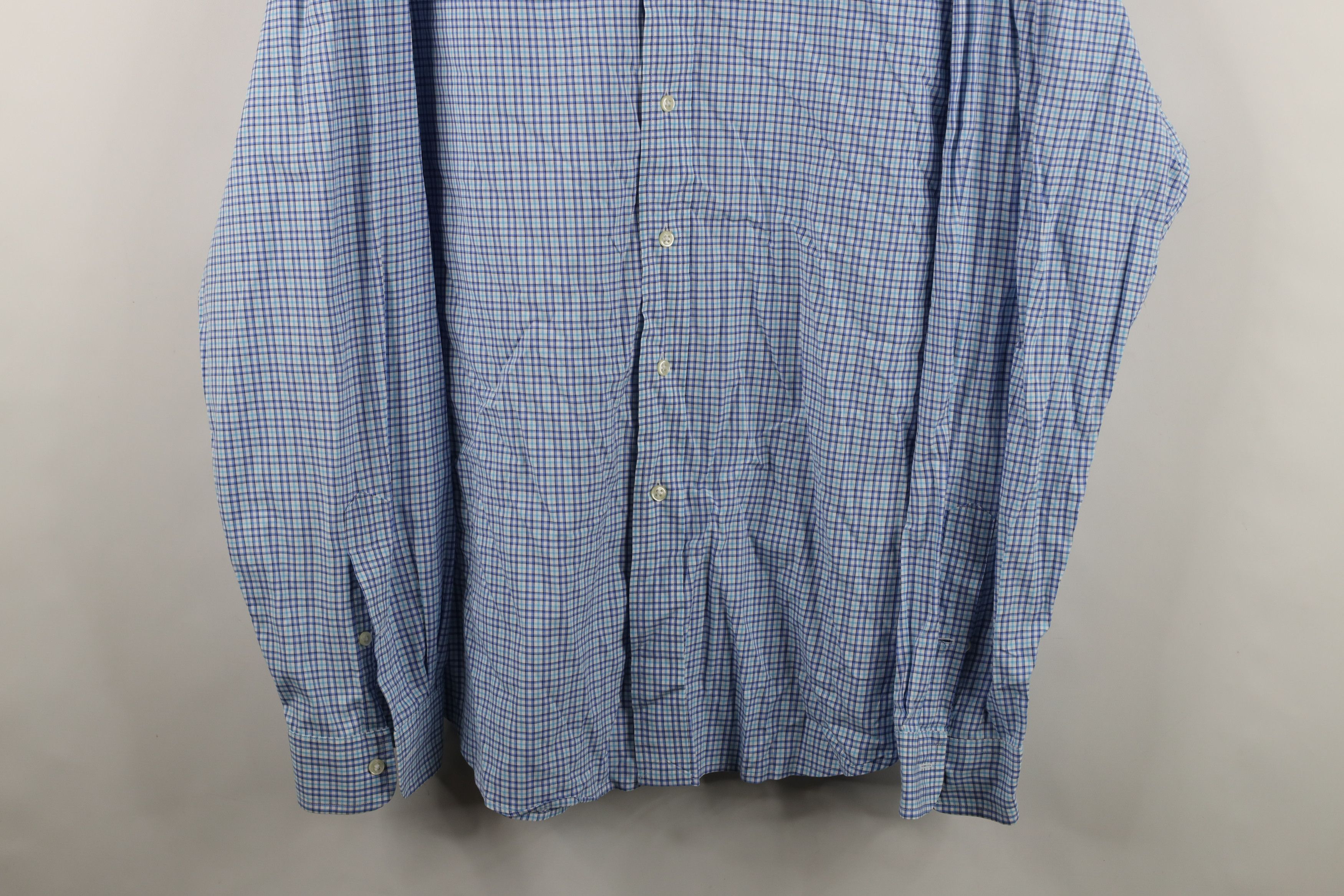 Polo Ralph Lauren Vintage Ralph Lauren Fit Collared Button Down Shirt Plaid Size US XXL / EU 58 / 5 - 3 Thumbnail