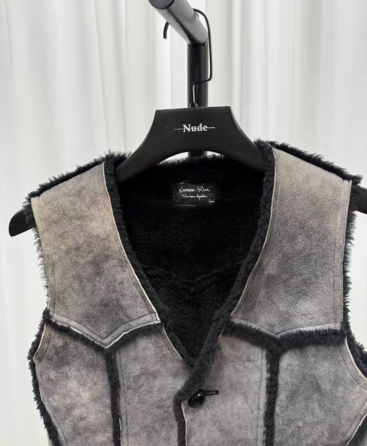 Number (N)ine Number (N)ine Fall/Winter 2009 Lamb Shearling Vest Size US S / EU 44-46 / 1 - 5 Thumbnail