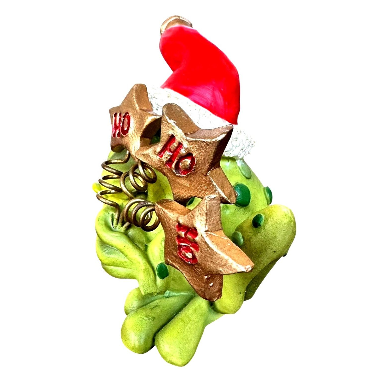 Other Vintage Russ Christmas Douglas Frog Figurine Ho Ho Ho Santa Size ONE SIZE - 7 Thumbnail