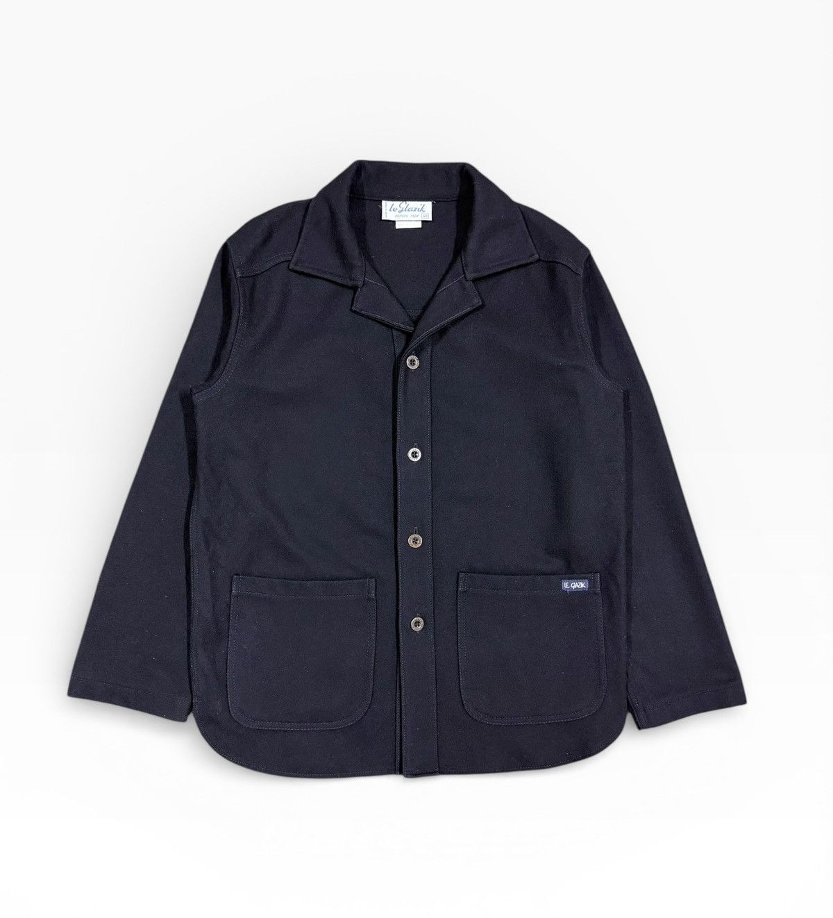 If Six Was Nine Vtg🔥Le Glazik Depuis 1928 Sailor France Wool Buttoned Jacket Size US M / EU 48-50 / 2 - 1 Thumbnail
