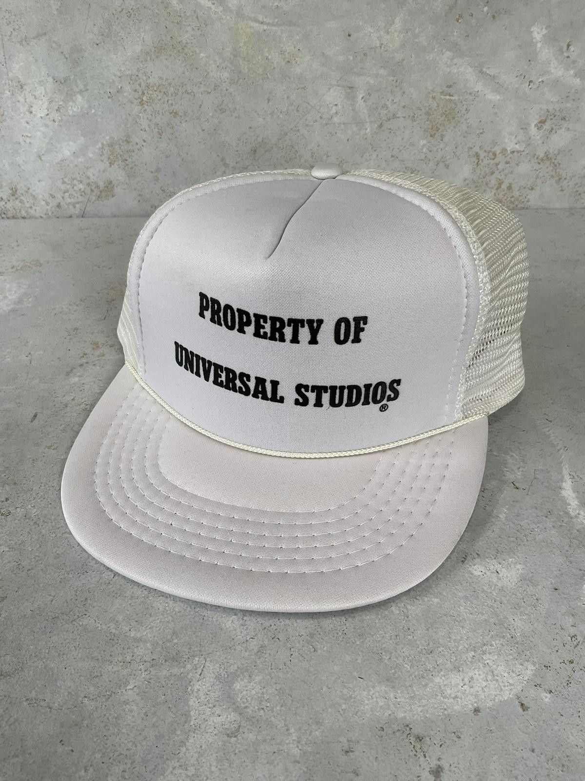 Vintage RARE VTG 90's Property of Universal Studios trucker hat Size ONE SIZE - 2 Thumbnail