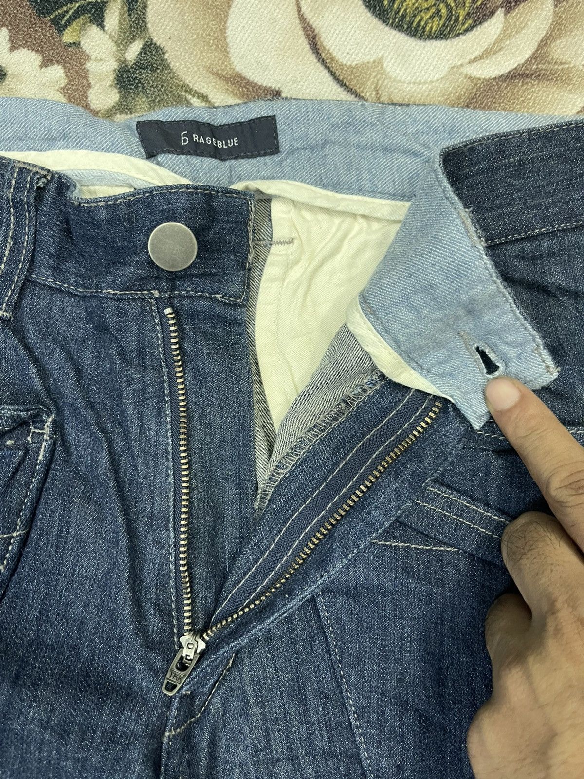 RAGEBLUE Rageblue Jeans Streetwear Size US 31 - 4 Thumbnail