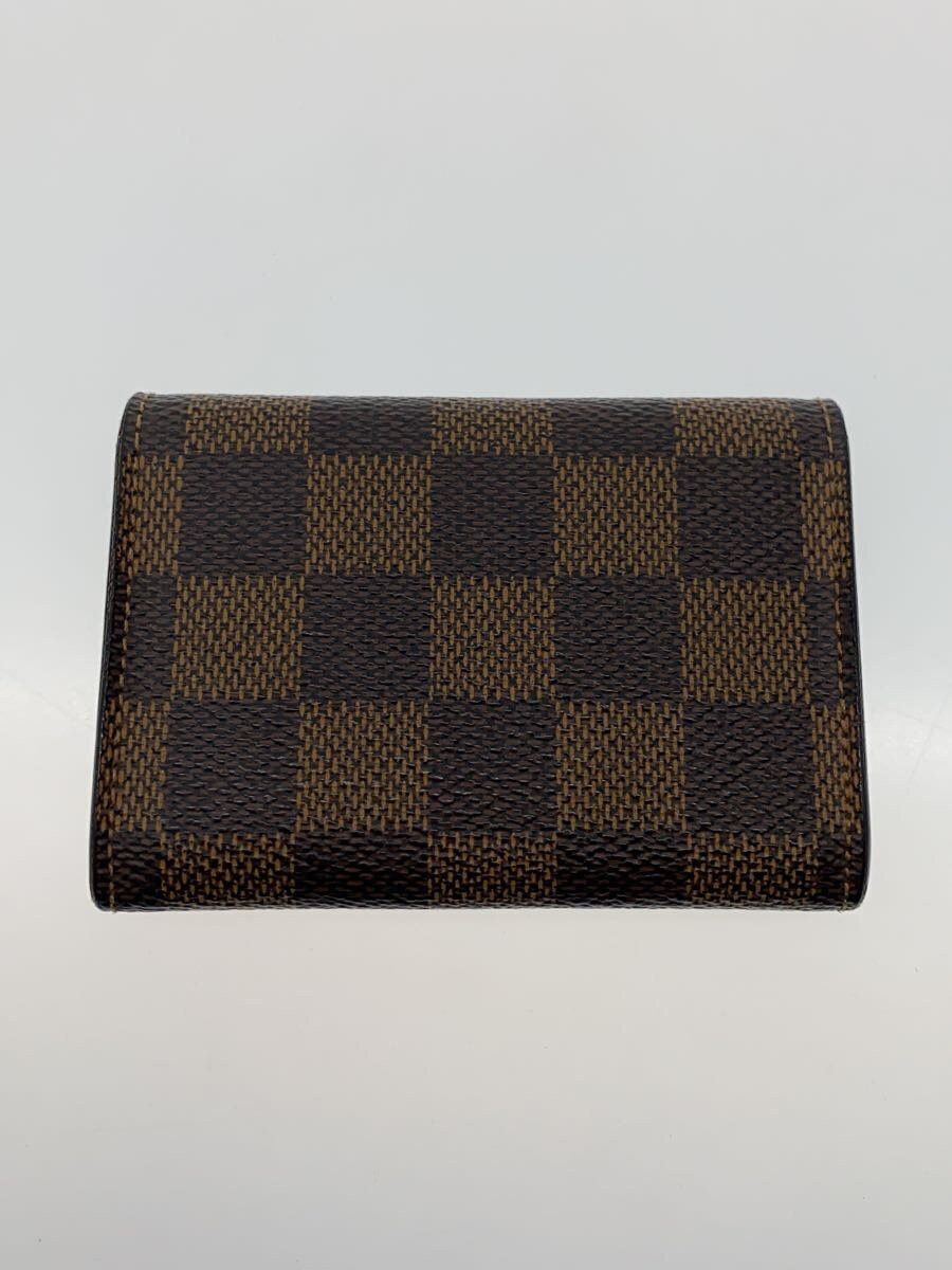 Louis Vuitton Louis Vuitton Damier Ebene Porte Monet Pla Brown Size ONE SIZE - 2 Thumbnail