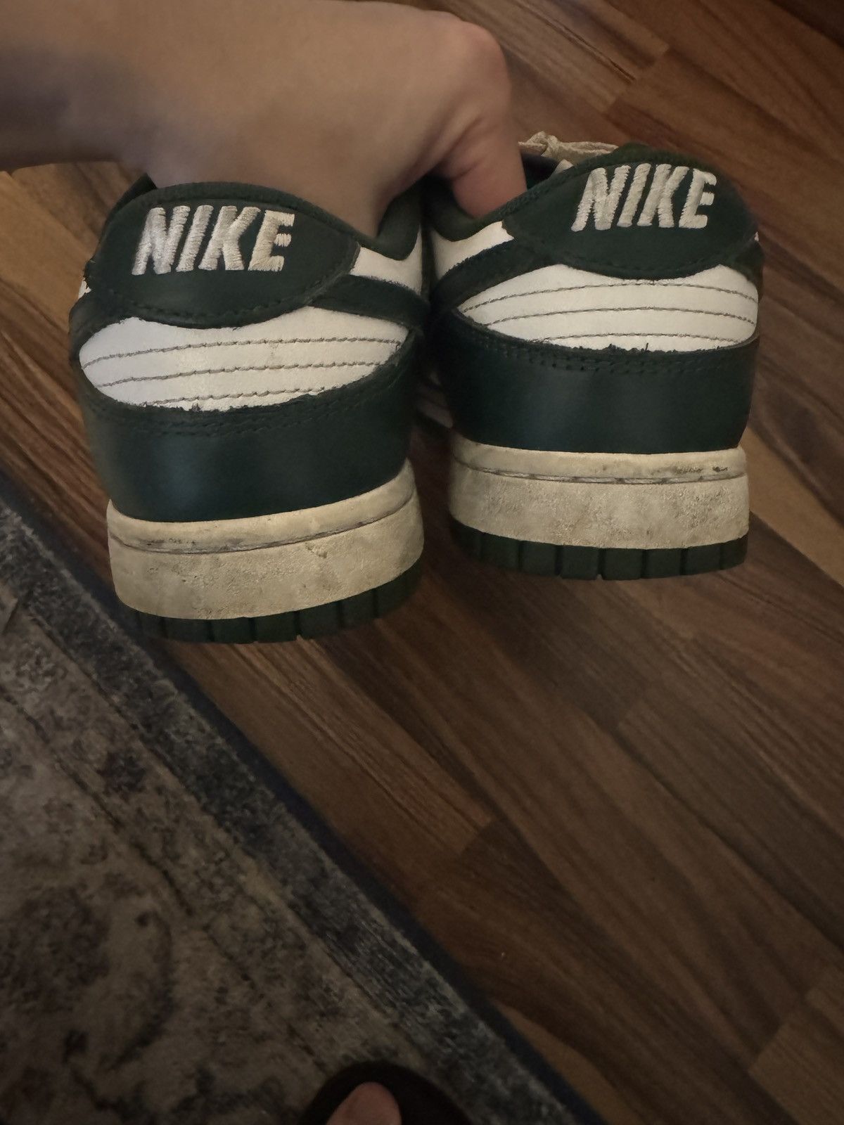 Nike Nike Dunk Low Retro Team Green Size 7 Size US 7 / EU 40 - 5 Thumbnail