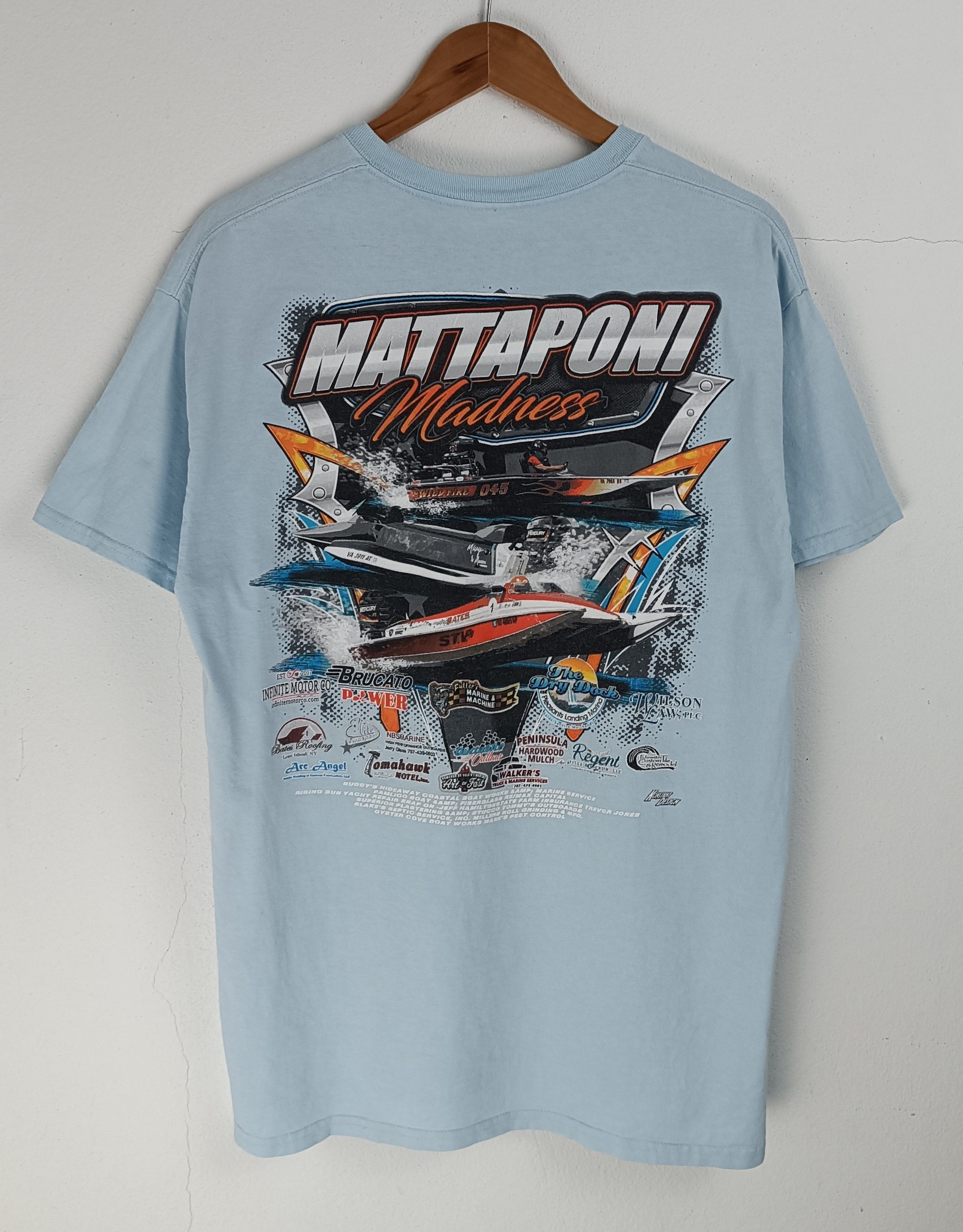 Other VINTAGE VODBA MATTAPONI MADNESS BOAT RACING DRAG Size US L / EU 52-54 / 3 - 4 Thumbnail