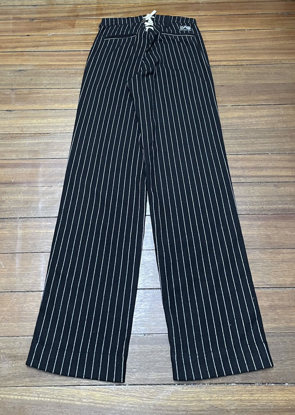 Le Grande Bleu (L.G.B.) Very Rare Vintage Japanese Brand Dress Hippy Pants 1990s Size US 27 - 1 Thumbnail