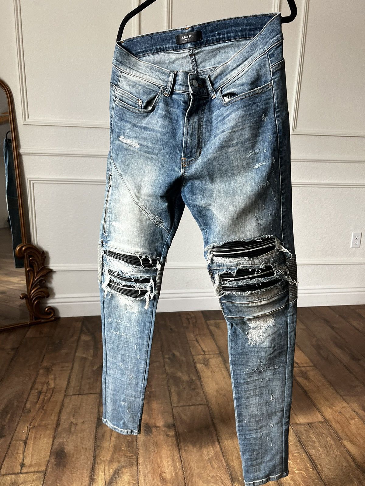 Amiri jeans Mx style