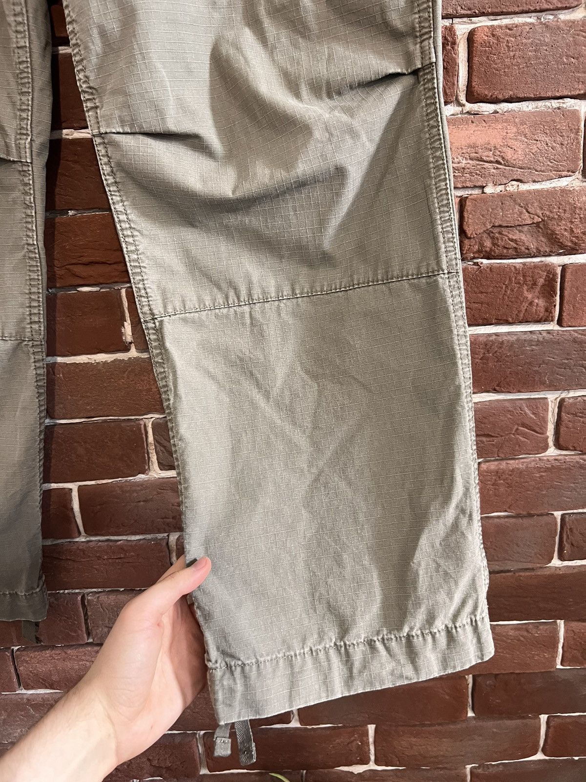 Carhartt Vintage 00s Carhartt Work Cargo Pants Hype Streetwear 31x32 Size US 32 / EU 48 - 11 Thumbnail