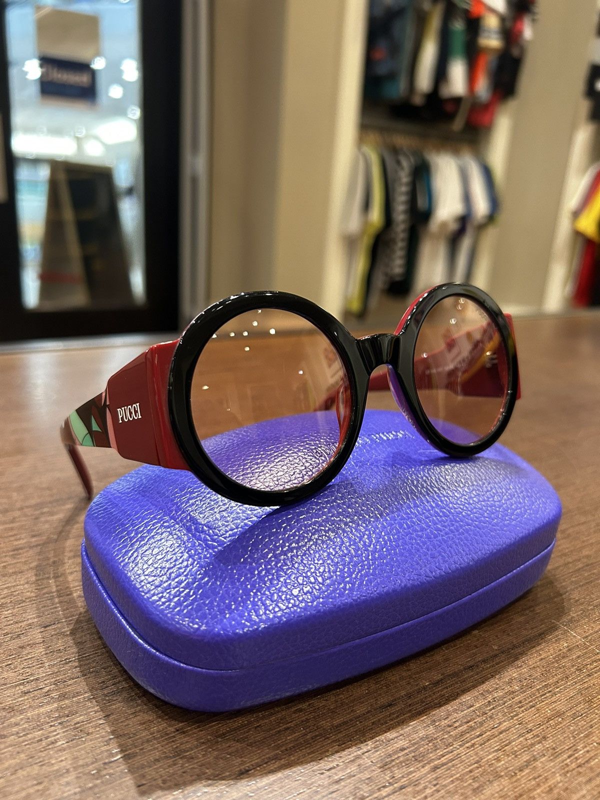 Emilio Pucci Emilio Pucci Round Sunglasses Size ONE SIZE - 1 Thumbnail